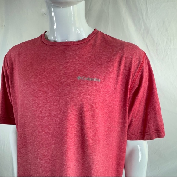 Columbia Men’s Sportswear Mountain Heather Red Tee - Picture 2 of 6